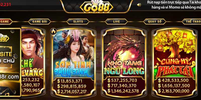 Game slot GO88 sở hữu những điểm hấp dẫn gì thu hút người chơi?