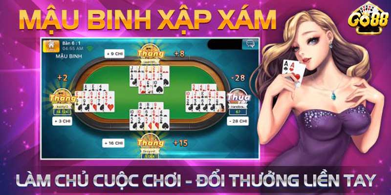 Giới thiệu game bài Mậu binh GO88