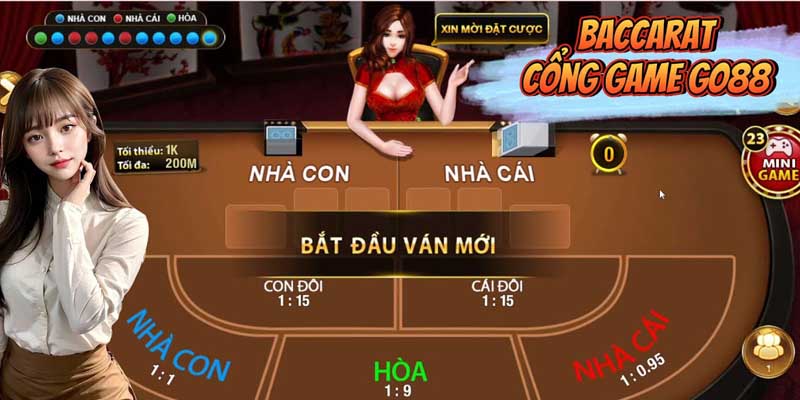 Hướng dẫn cách chơi Baccarat 